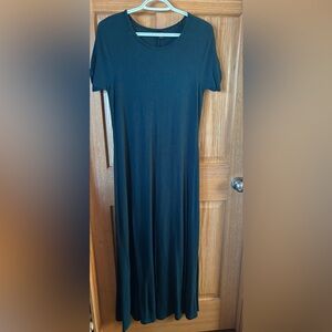 #34 SHEIN Teal Maxi Dress 18-21” PTP